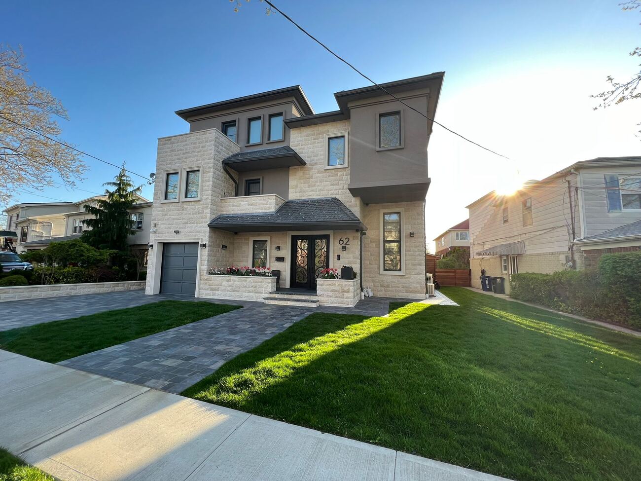 Custom home exterior