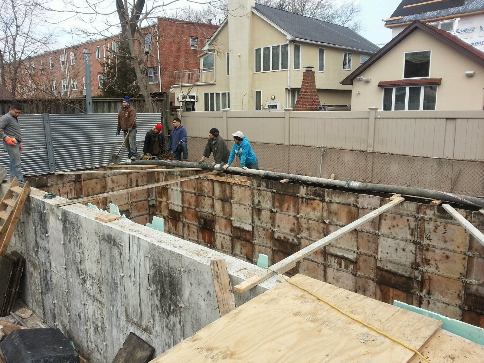 Synagogue under construction