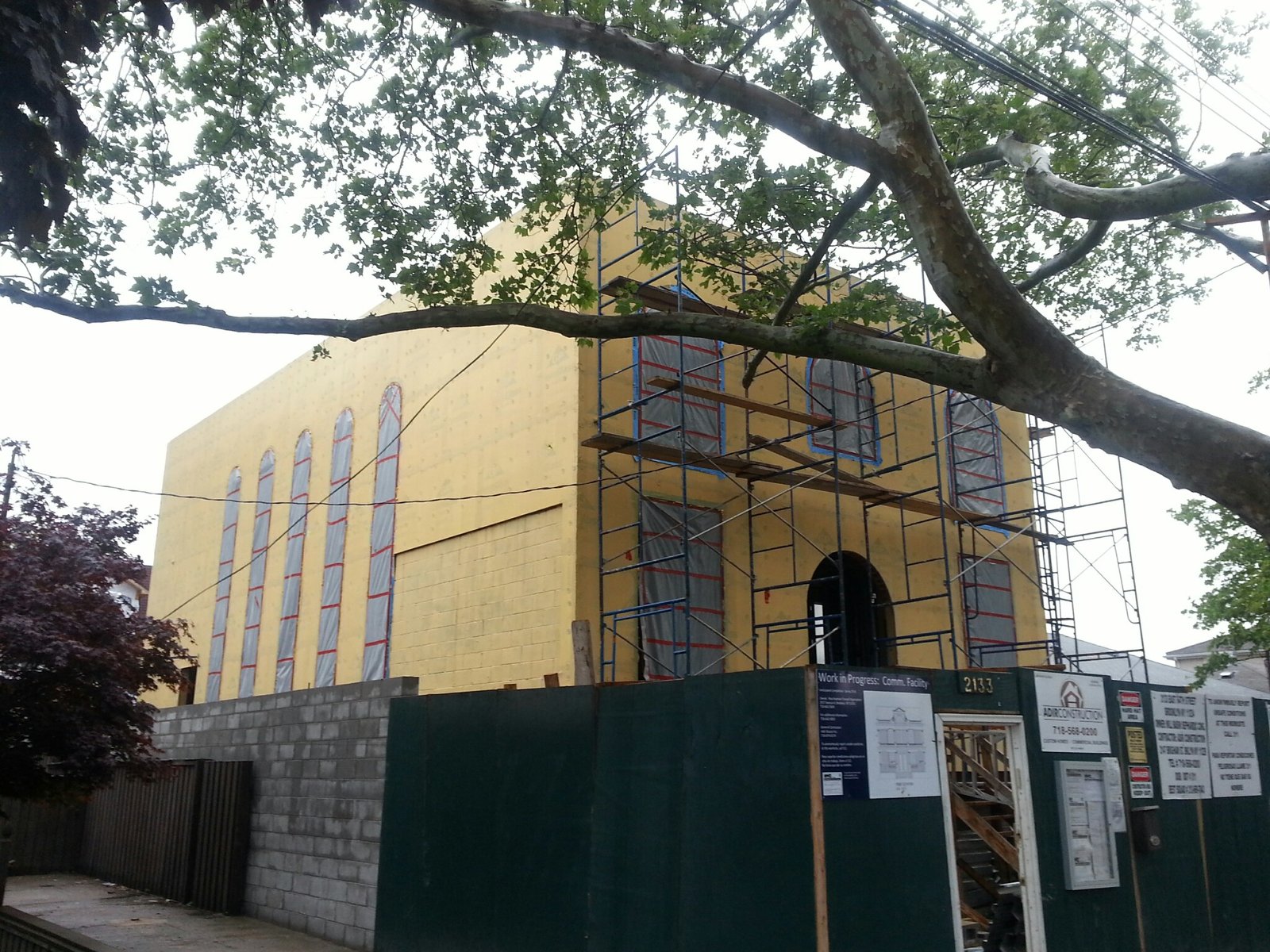 Synagogue sanctuary detail