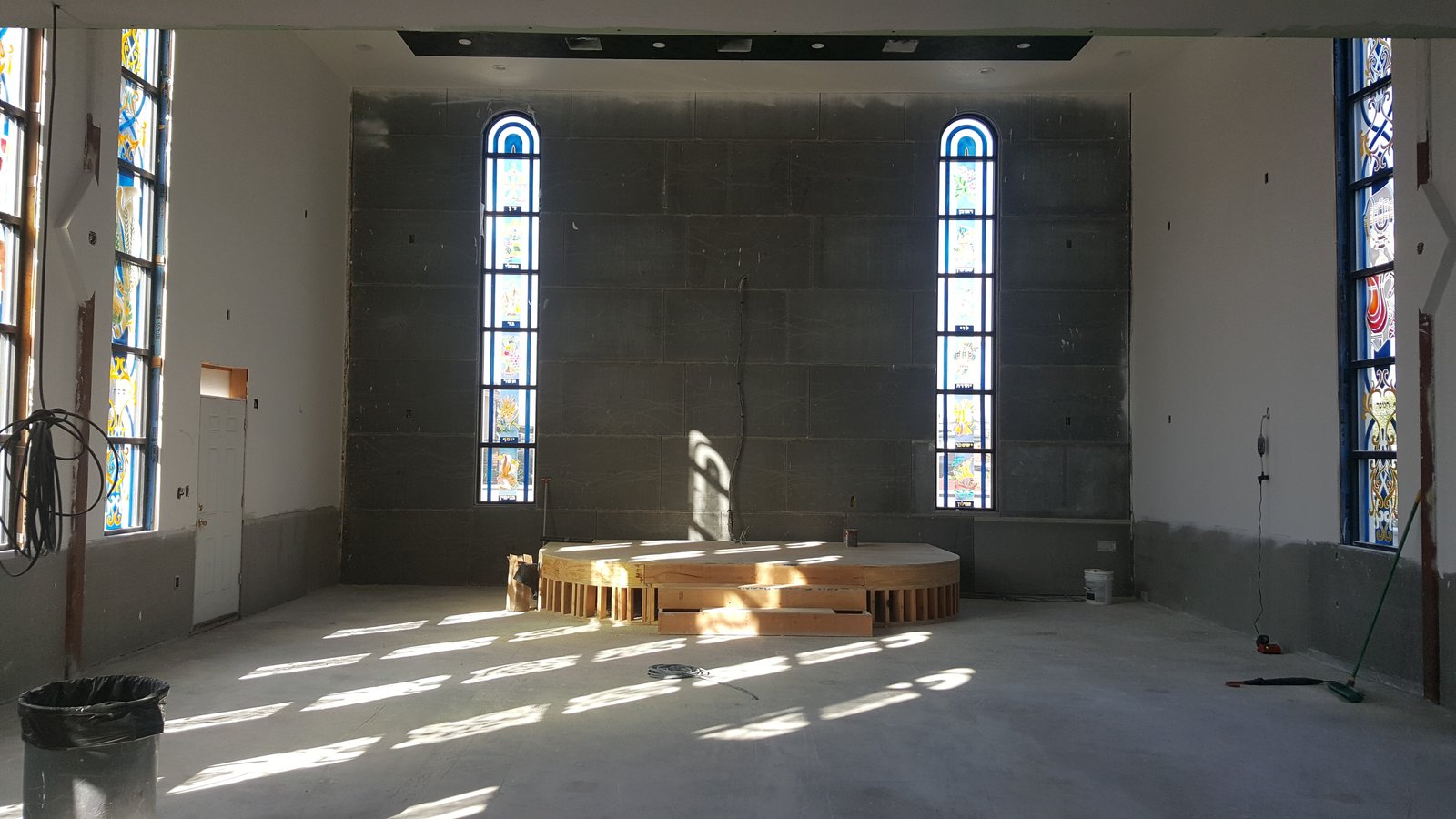 Synagogue sanctuary detail