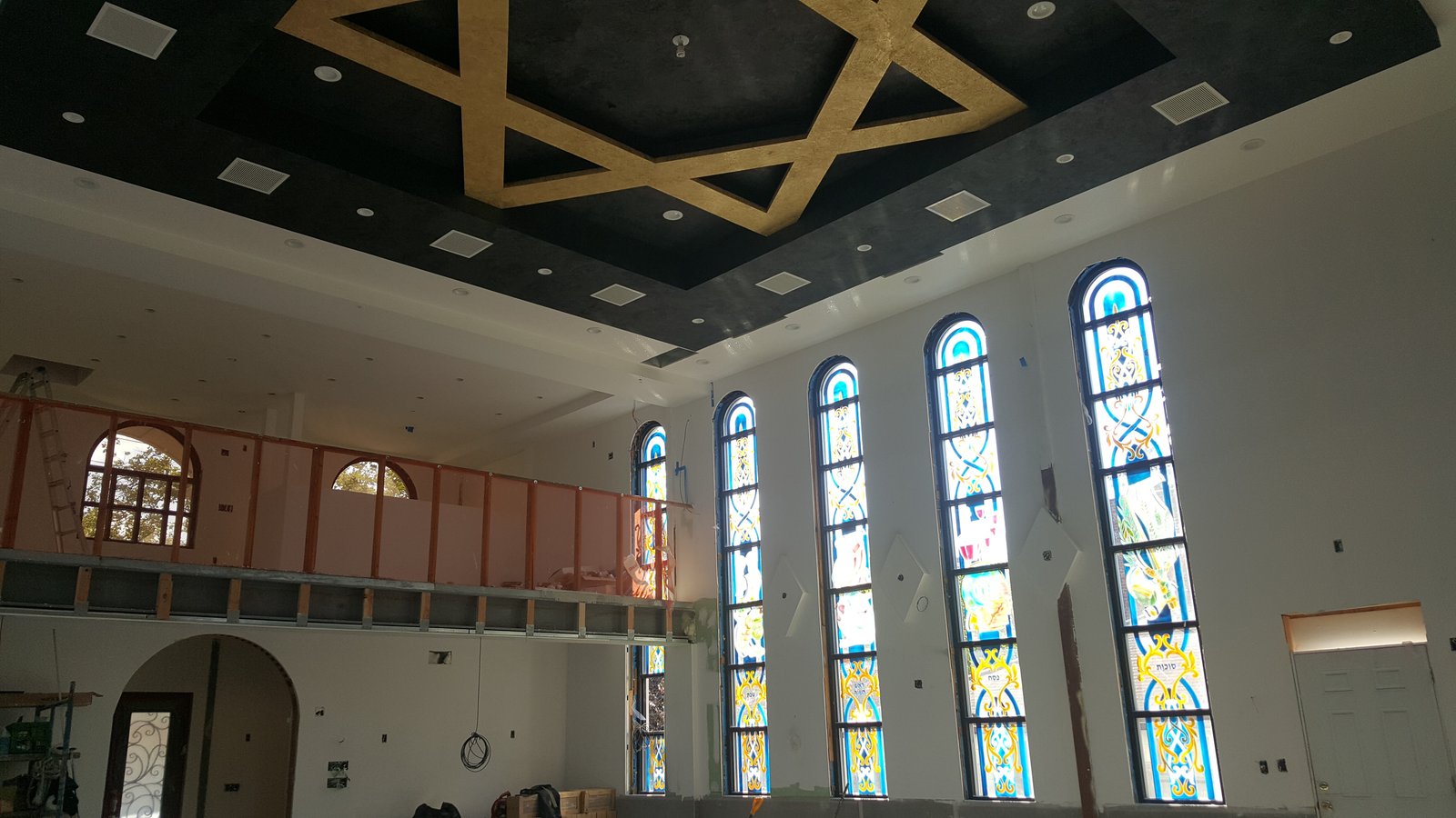 Synagogue sanctuary detail