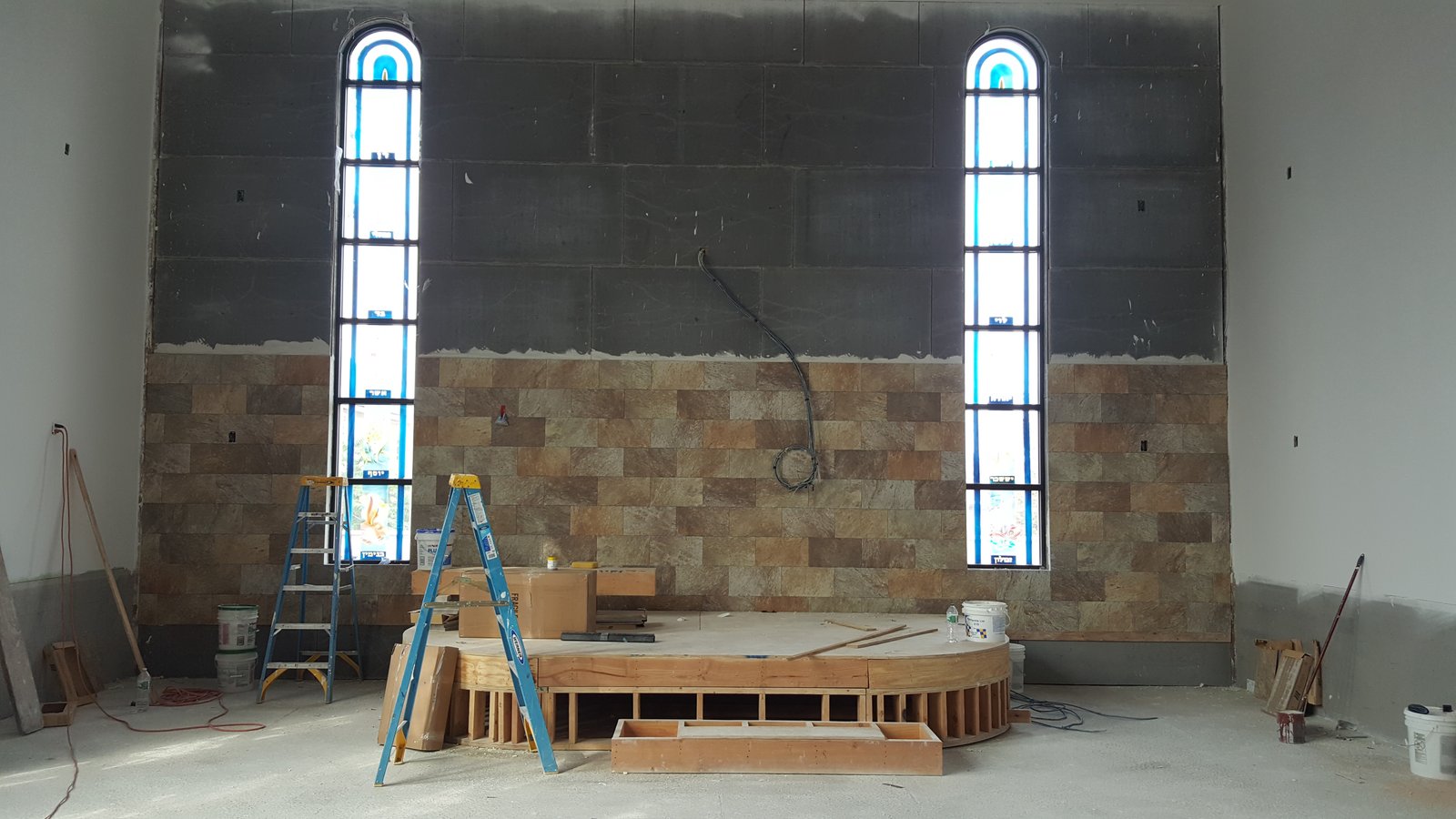 Synagogue sanctuary detail