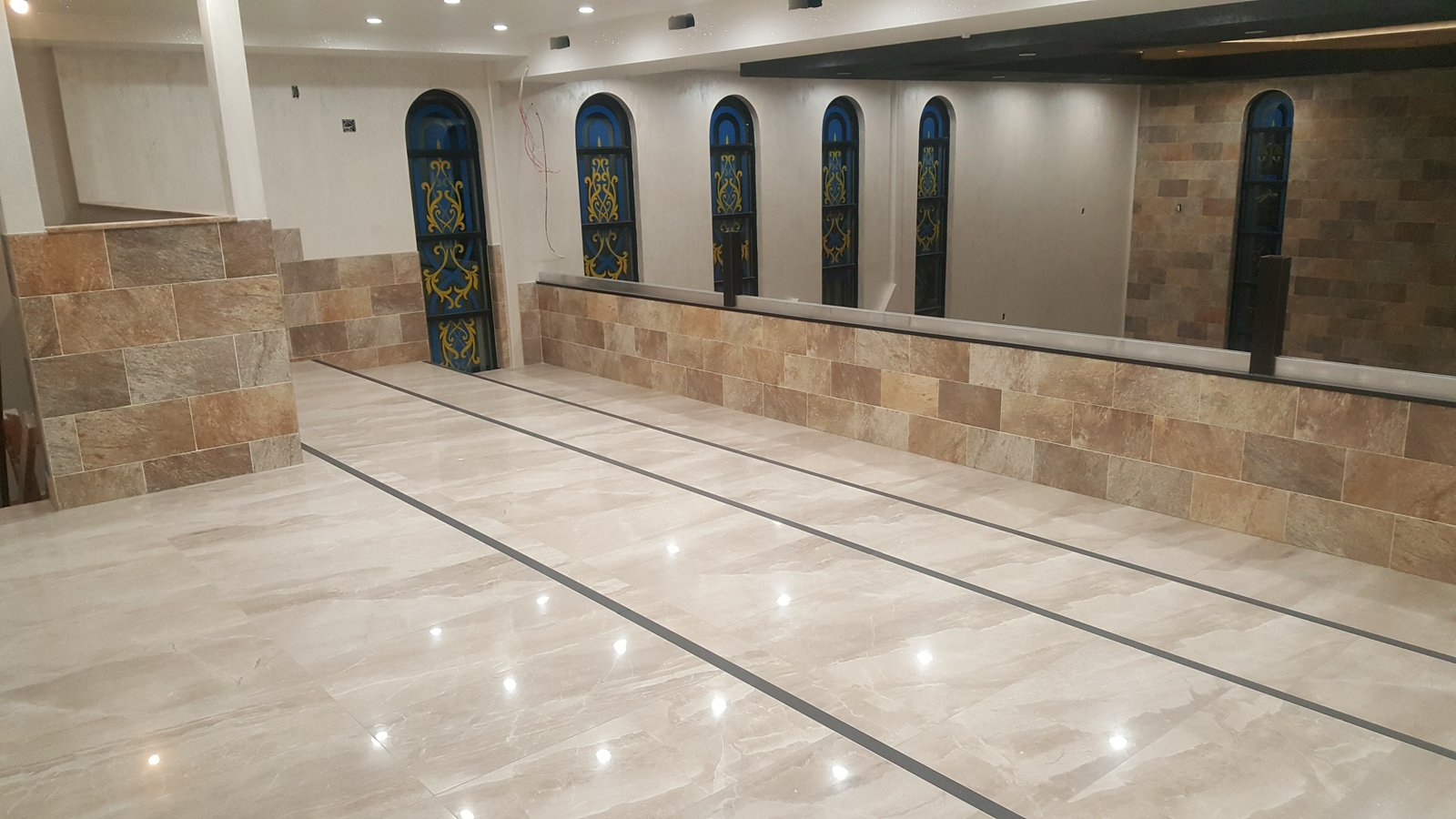 Synagogue sanctuary detail