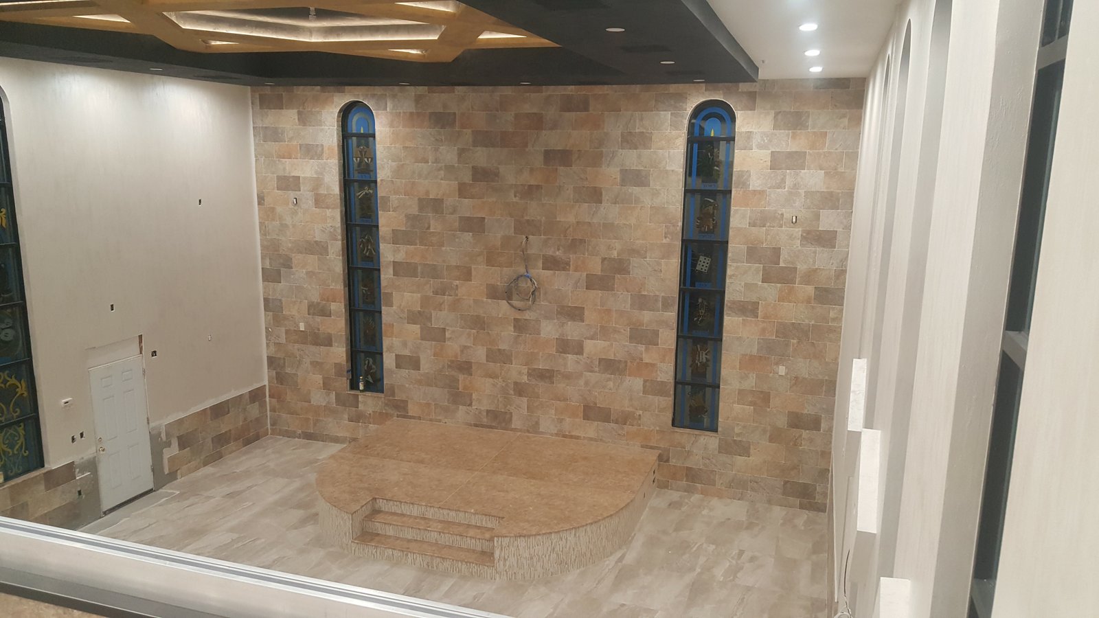 Synagogue sanctuary detail