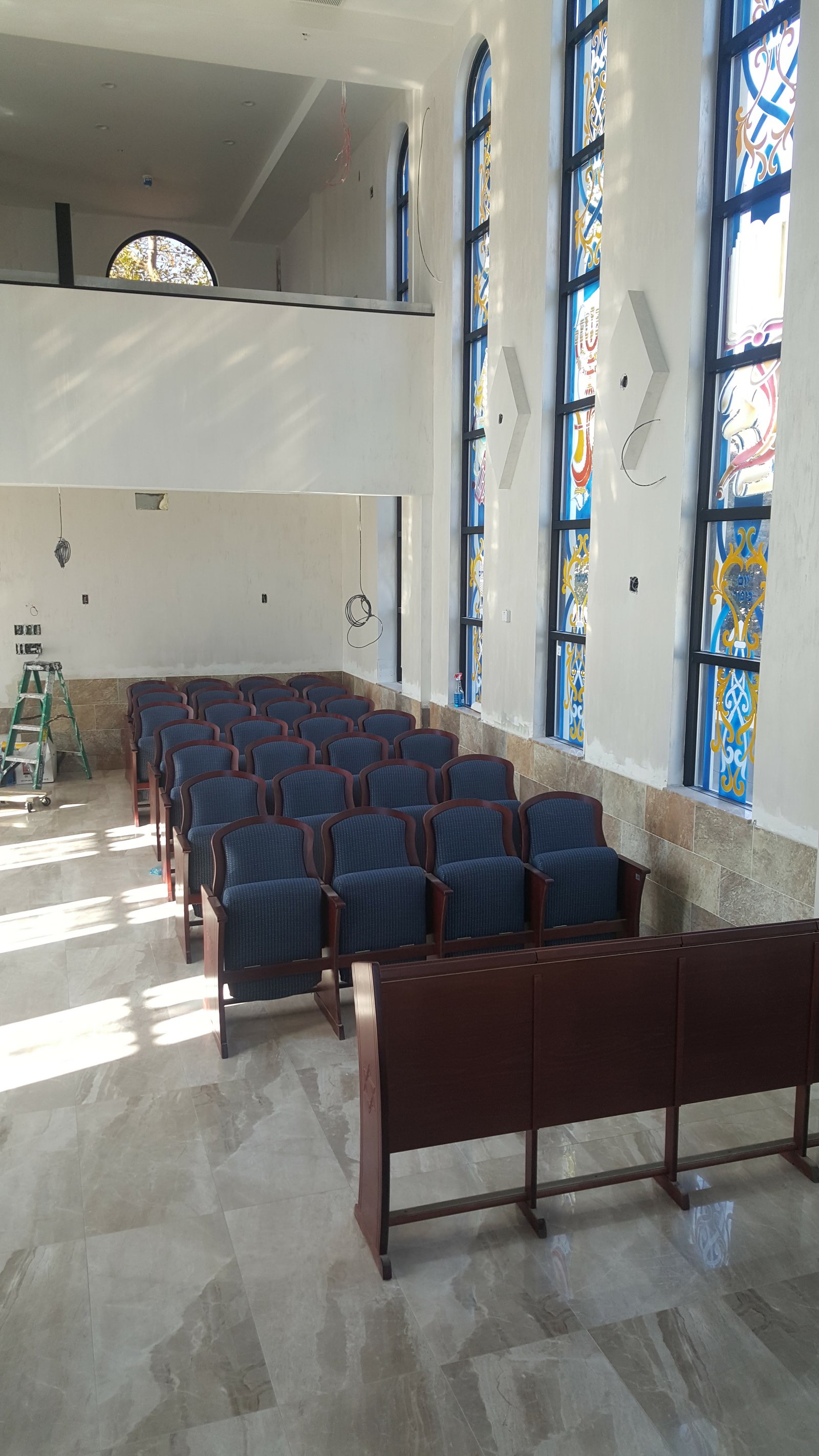 Synagogue sanctuary detail