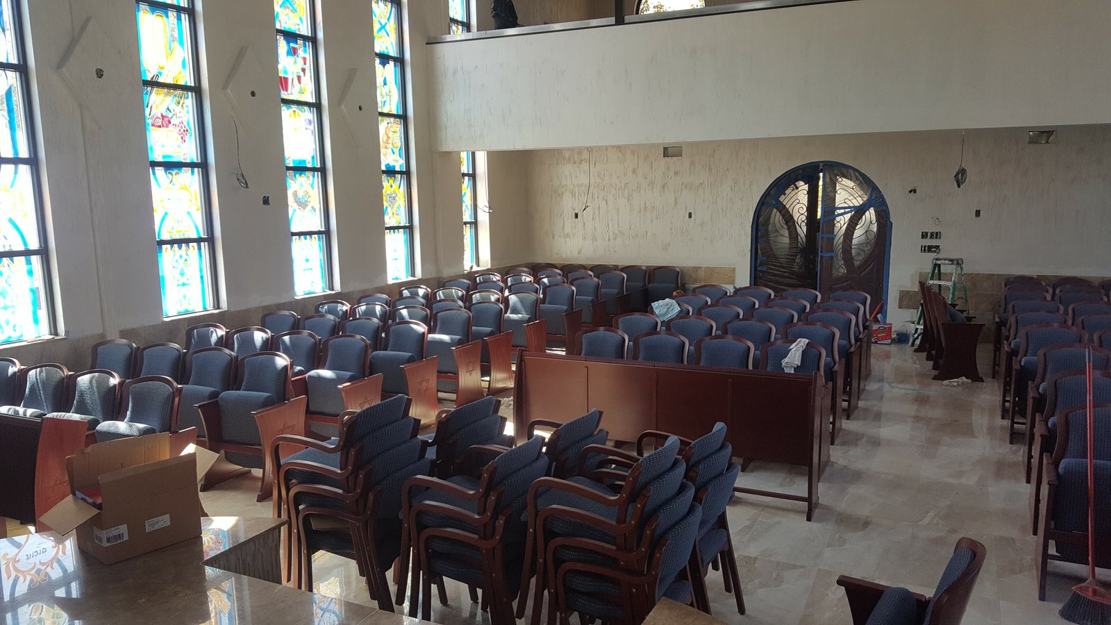 Synagogue sanctuary detail