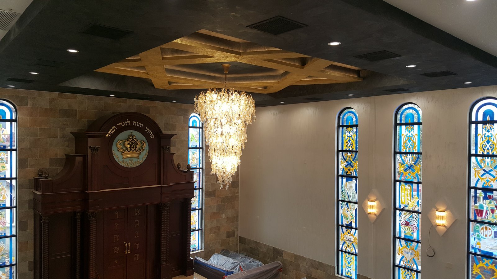 Synagogue sanctuary detail