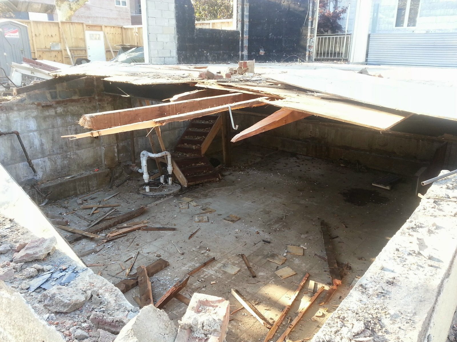 Synagogue under construction