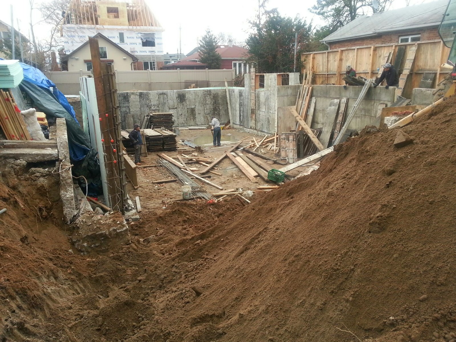 Synagogue under construction