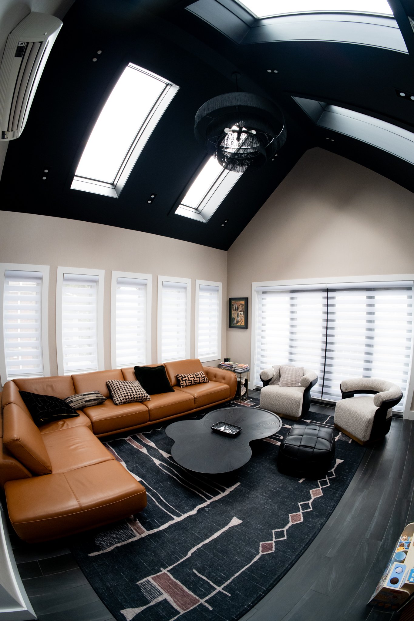 Sunlit living room