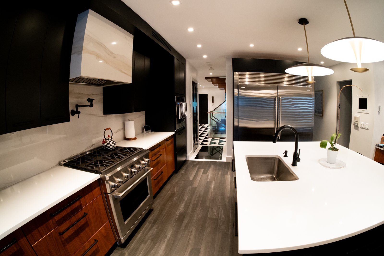 Kitchen range