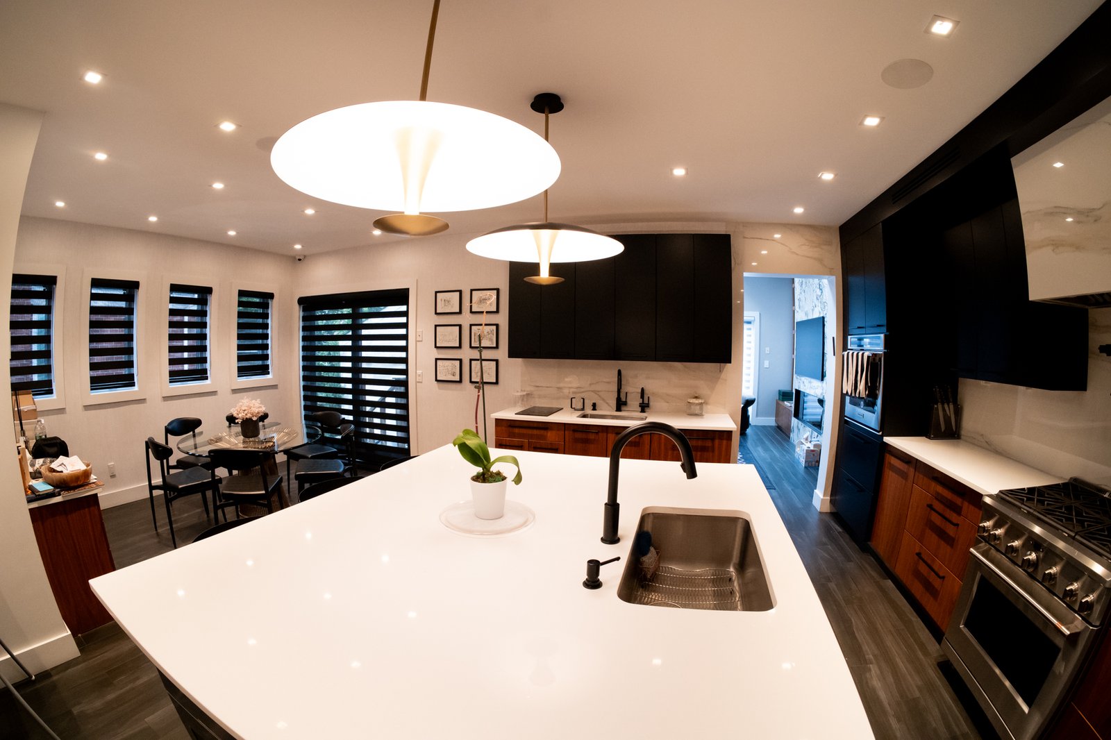 Kitchen and dining